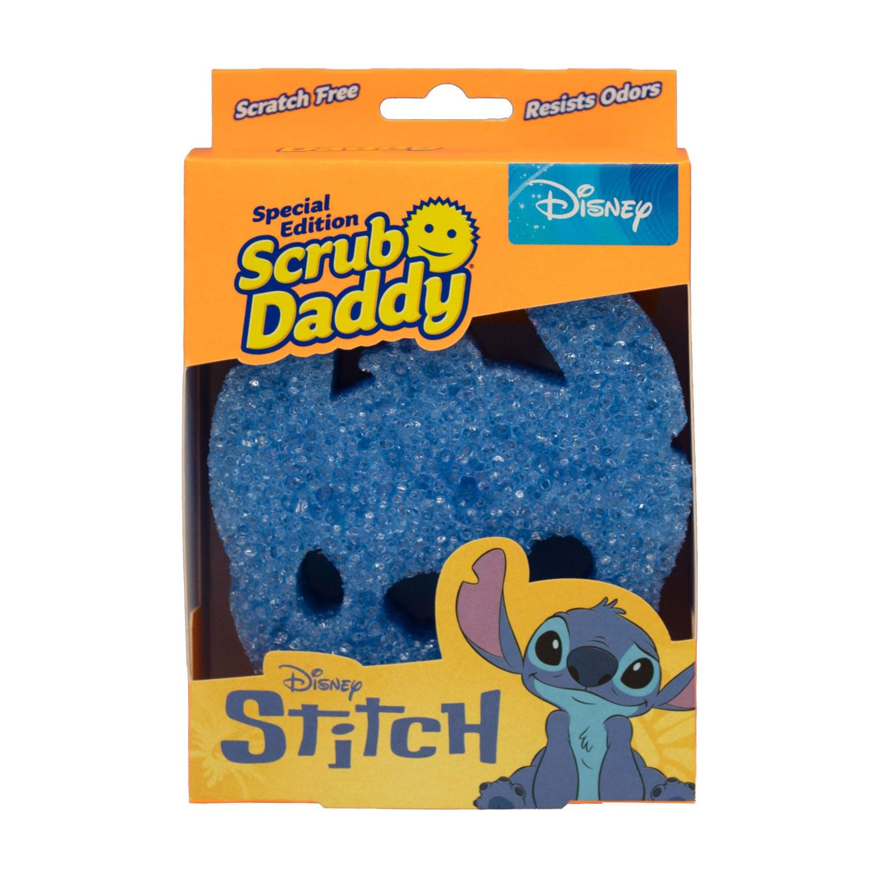 Губка кухонна Scrub Daddy Disney Stitch блакитна, 1 шт